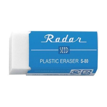 [大塊文具含發票] 日本進口 SEED Radar S60 / S80 經典橡皮擦 超好擦-細節圖3