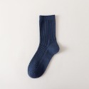【OBIYUAN】襪子  純棉 中筒襪 雙針 吸汗 防臭 透氣 抗菌 男生 精梳棉 短襪【SR95】-規格圖11