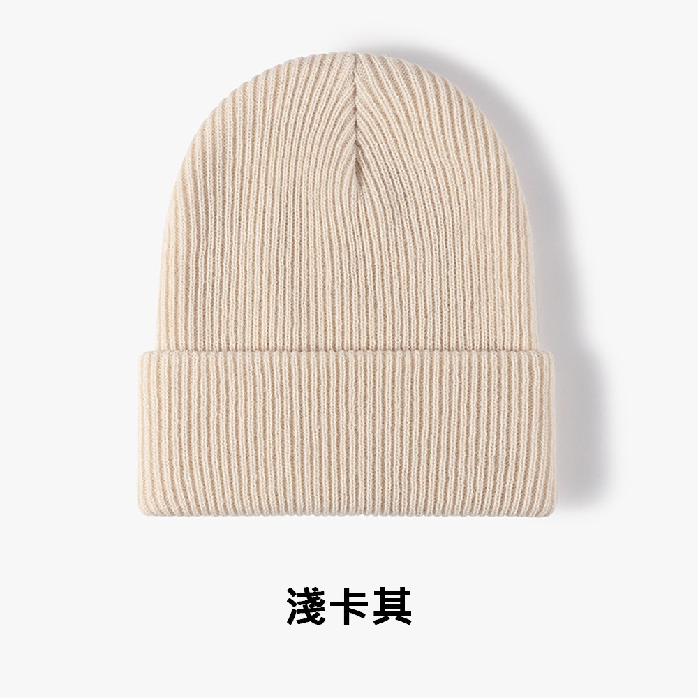 【OBIYUAN】毛帽 冬季 男女 百搭 帽子 保暖 針織帽 5色【SR260】-細節圖8