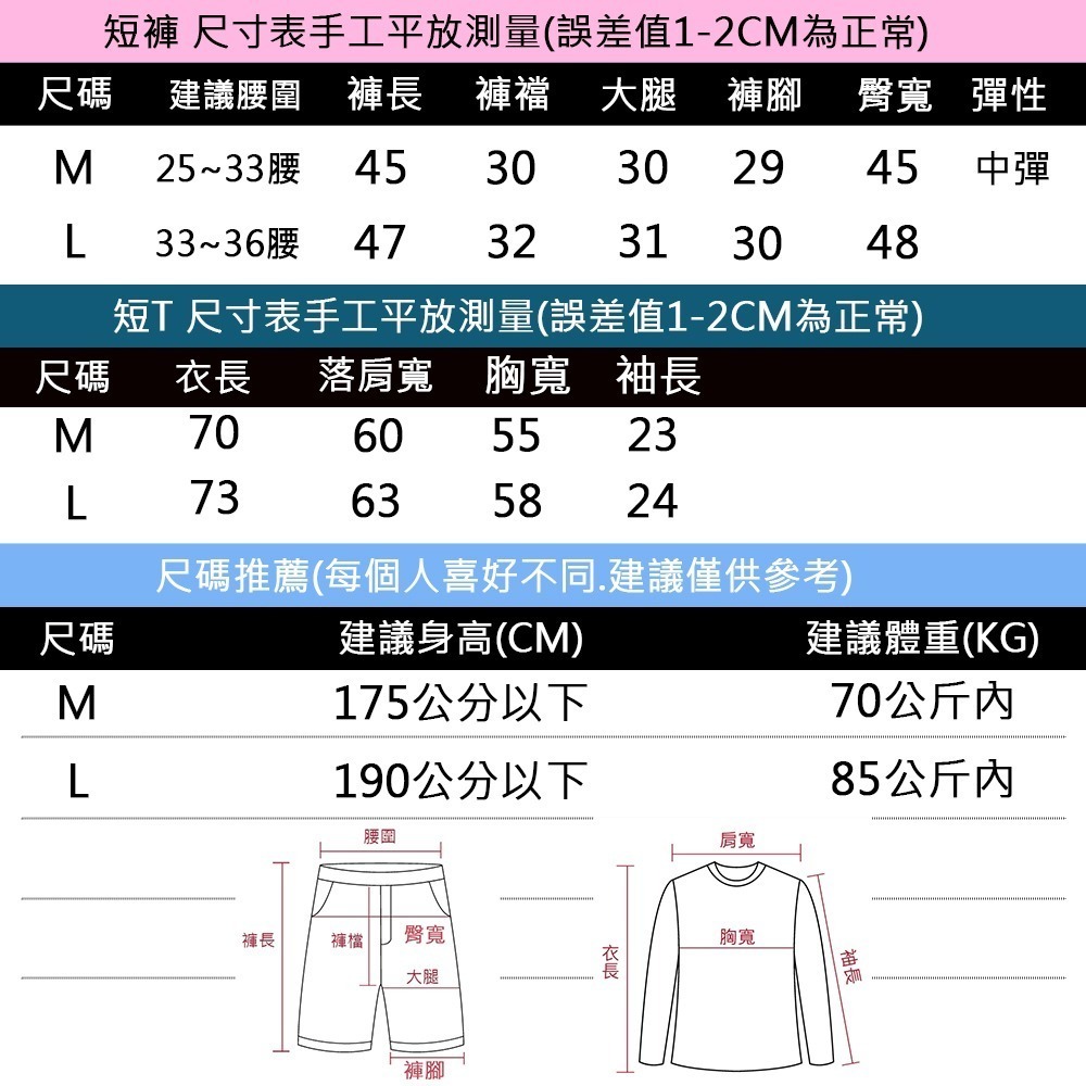 【OBIYUAN】運動套裝 韓國 情侶款 短褲 +上衣 一套販售 休閒 服飾 【GJ5059】-細節圖2