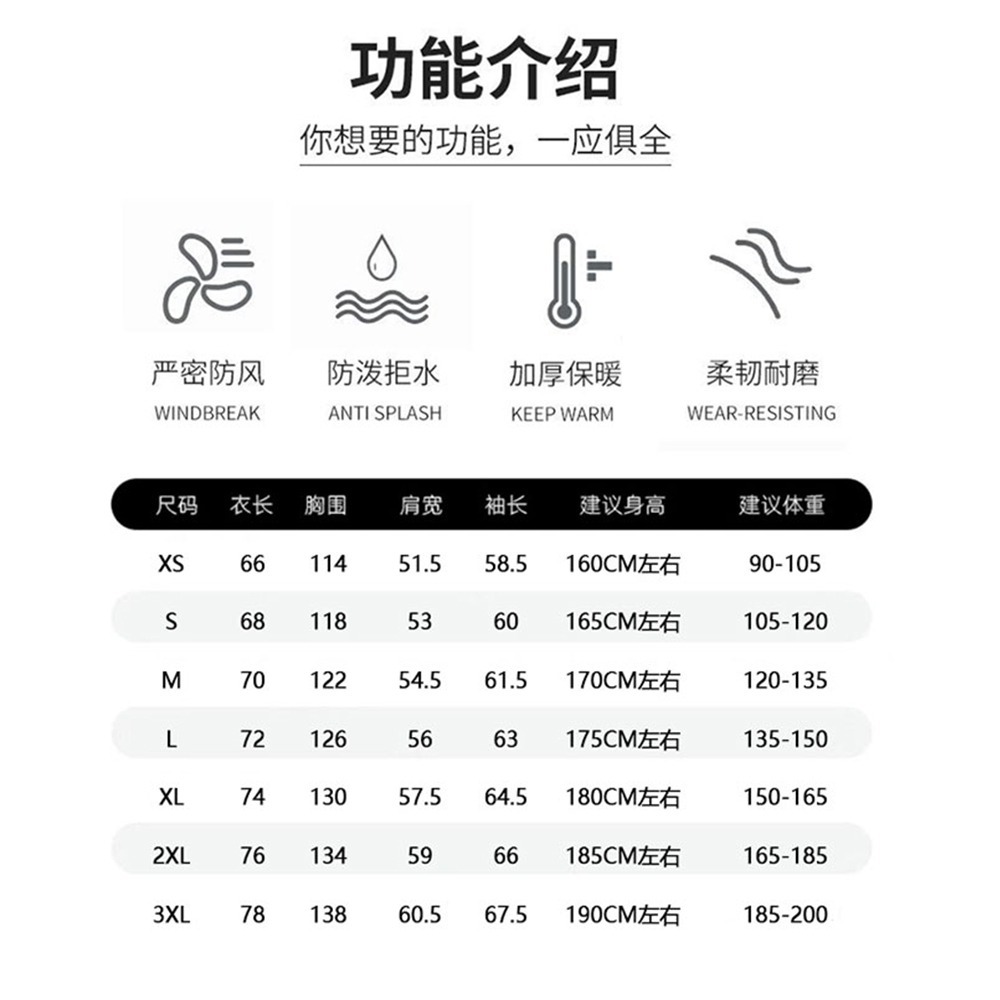 【OBIYUAN】衝鋒衣 連帽可拆 防風 防潑水 工裝 風套 情侶裝 外套 4色【CJK5108】-細節圖2