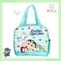 蠟筆小新 便當袋 萬用手提袋 提袋 睡衣 上學 小新小白黑 睡衣鬧鐘 餅乾 【ZZ0174】 熊角色流行生活館-規格圖4