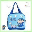 蠟筆小新 便當袋 萬用手提袋 提袋 睡衣 上學 小新小白黑 睡衣鬧鐘 餅乾 【ZZ0174】 熊角色流行生活館-規格圖4