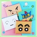 蠟筆小新 方形收納包 零錢包 小新 動感超人 小白 肥嘟嘟左衛門 【ZZ0201】 熊角色流行生活館-規格圖4