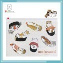 貓福珊迪 A4資料袋 A4夾鏈袋 鯊魚 壽司 柴犬 吃壽司 【MF0026】 熊角色流行生活館-規格圖3
