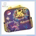 寶可夢 雙網便當袋 皮卡丘黃 珍珠桃 淺藍 藍 夥伴黃 粉 黑 紅 耿鬼 快龍 皮丘 【ZZ0149】 熊角色流行生活-規格圖5