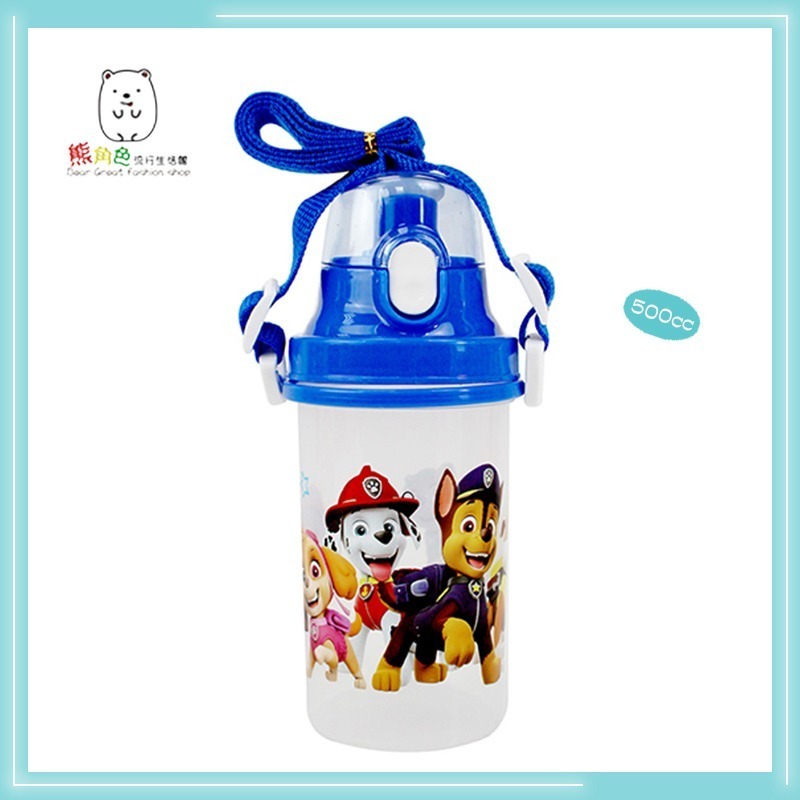 汪汪隊立大功 直飲水壺500CC 直飲水壺680CC 藍 粉 【PA0006】 熊角色流行生活館-規格圖4