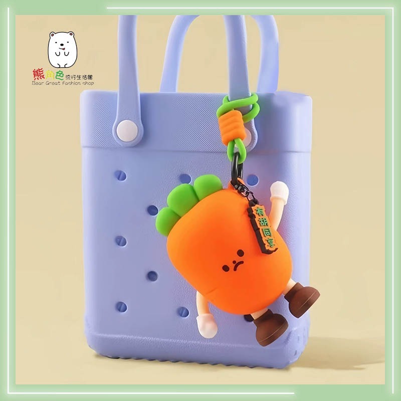 蔬菜矽膠零錢包 收納包 零錢包 茄子 紅蘿蔔 馬鈴薯 香菇 【ZZ0095】 熊角色流行生活館-細節圖6