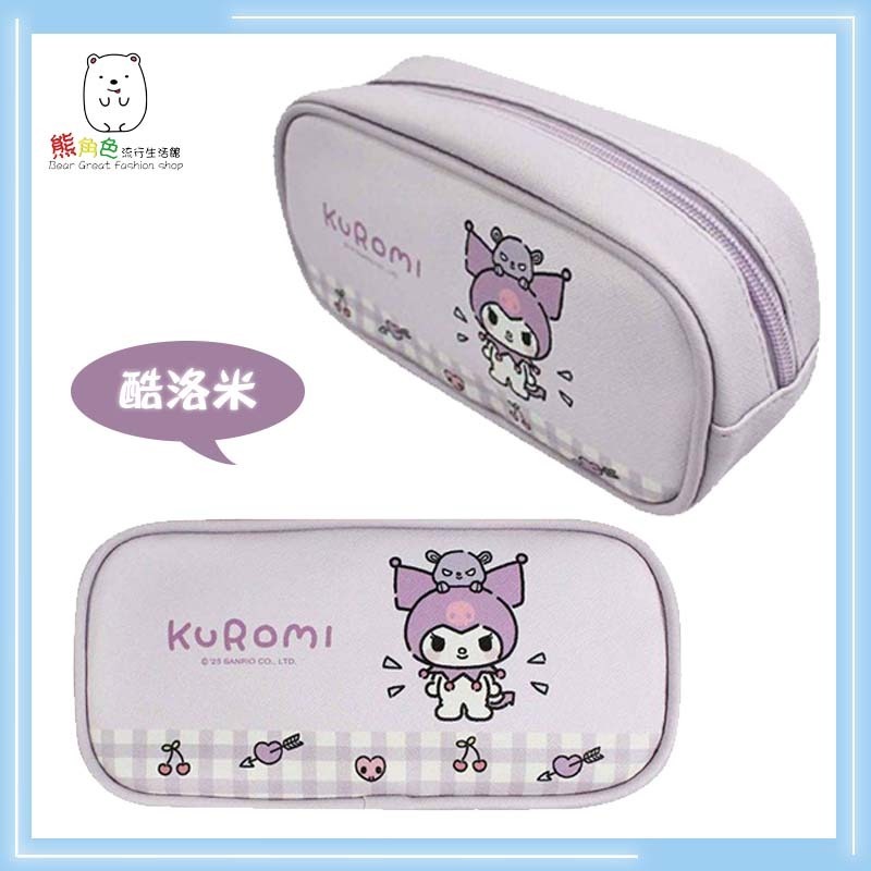 三麗鷗 圓管筆袋 收納袋 萬用包 大耳狗 酷洛米 帕恰狗 【KT0159】 熊角色流行生活館-規格圖3