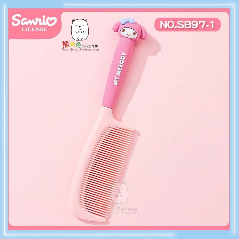 三麗鷗 邊齒梳 可愛梳子 梳子 大耳狗 酷洛米 美樂蒂 【KT0157】 熊角色流行生活館-規格圖7