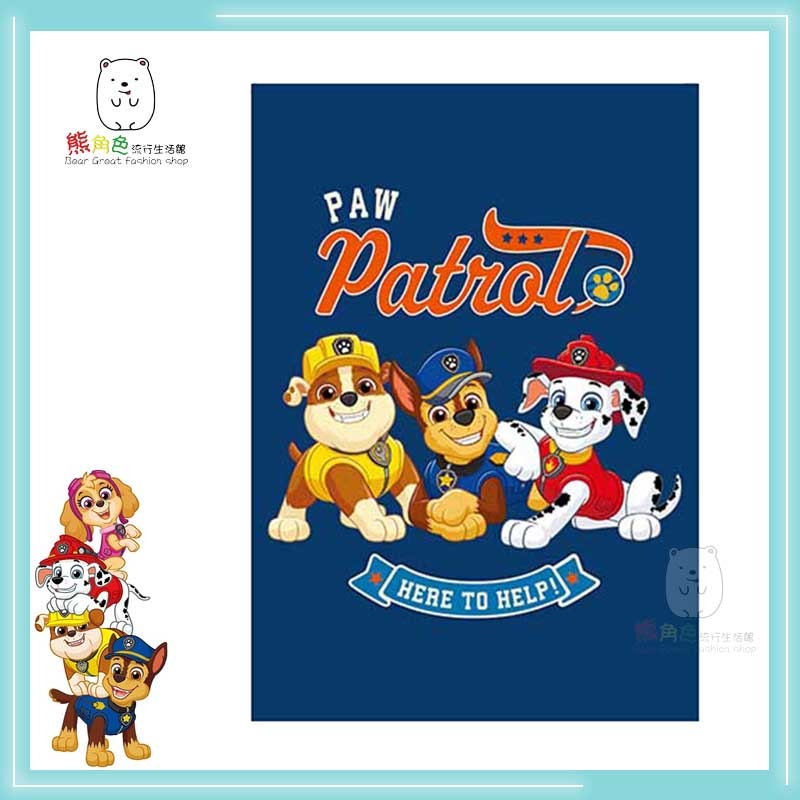 汪汪隊立大功 32開筆記本 25開筆記本 綠 物品藍 夏日粉 夥伴咖 夥伴藍 【PA0023】 熊角色流行生活館-規格圖4