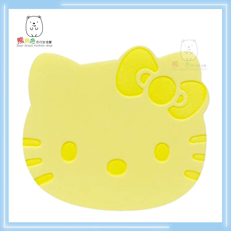 三麗鷗 洗臉海棉 KT清潔棉 粉 黃 紫 【KT0085】 熊角色流行生活館-規格圖5