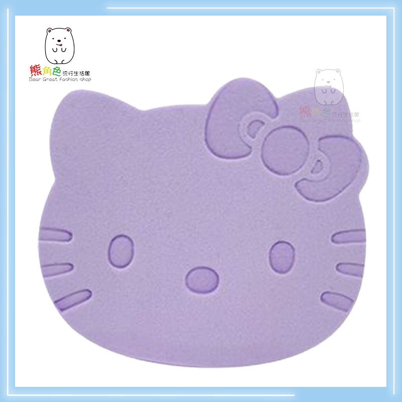 三麗鷗 洗臉海棉 KT清潔棉 粉 黃 紫 【KT0085】 熊角色流行生活館-規格圖5