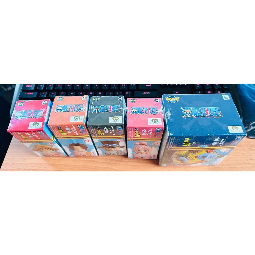 WCF 海賊王 鯉魚旗 代理 全新 魯夫 薩波 艾斯 吉貝爾 白星-細節圖2