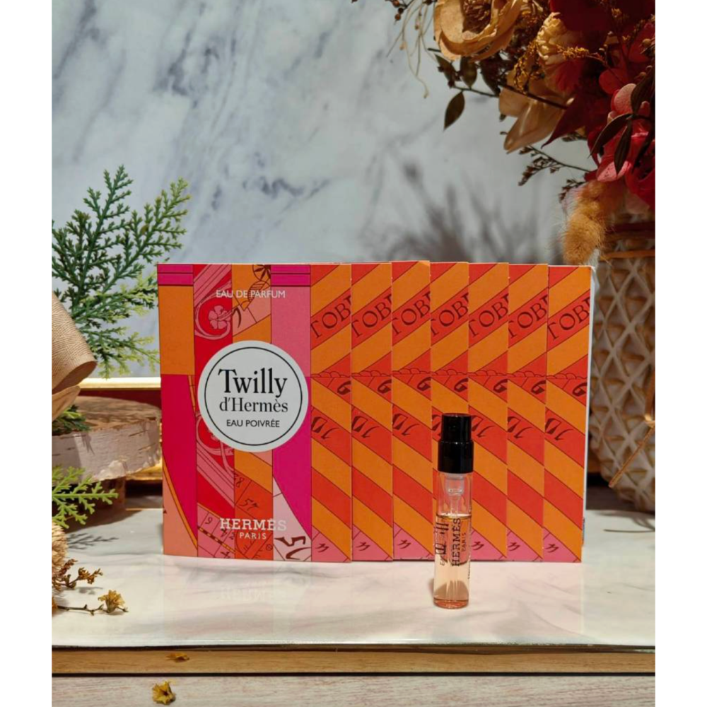 Hermes 愛馬仕 Twilly Eau Poivree 絲巾胡椒女性淡香精2ml-細節圖4