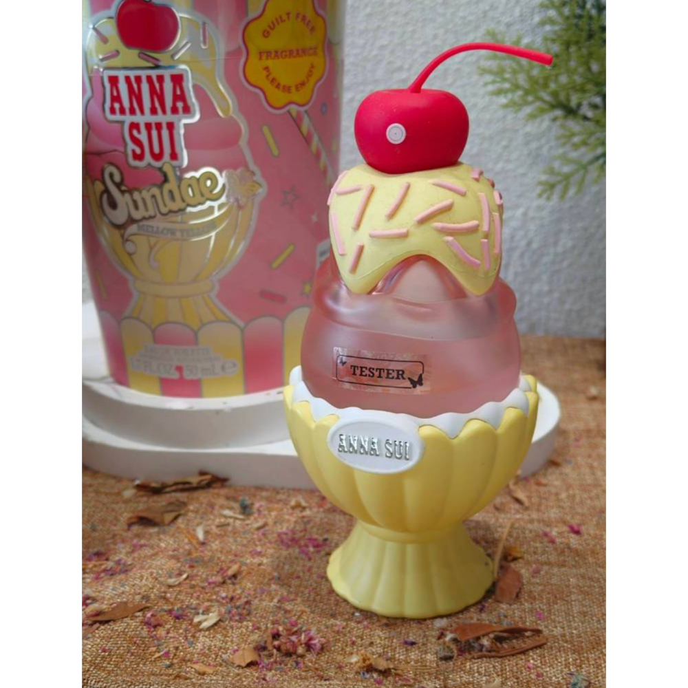 ANNA SUI 安娜蘇 果漾聖代女性淡香水-樂夏百香50ml-細節圖2