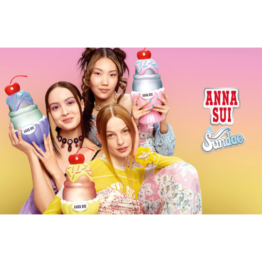 ANNA SUI 安娜蘇 果漾聖代女性淡香水-粉紅柚惑50ml-細節圖3