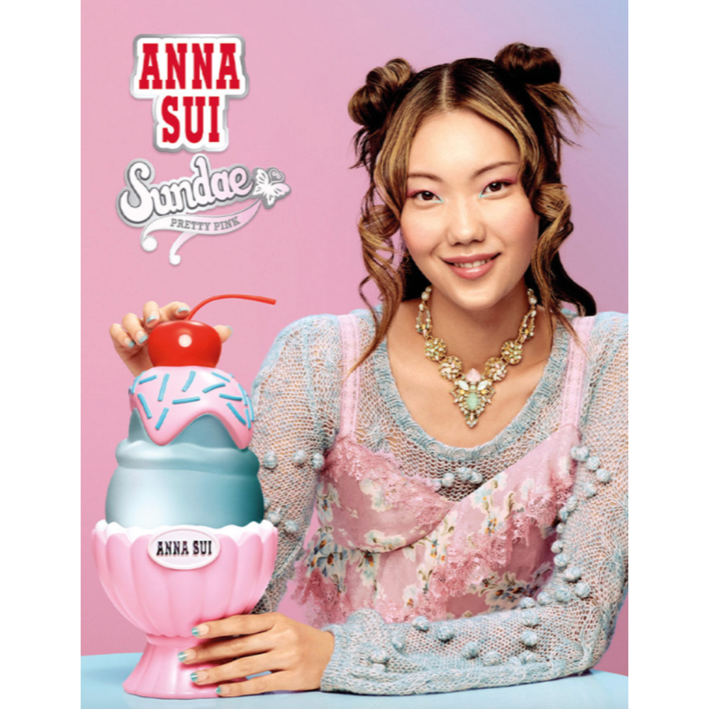 ANNA SUI 安娜蘇 果漾聖代女性淡香水-粉紅柚惑50ml-細節圖4