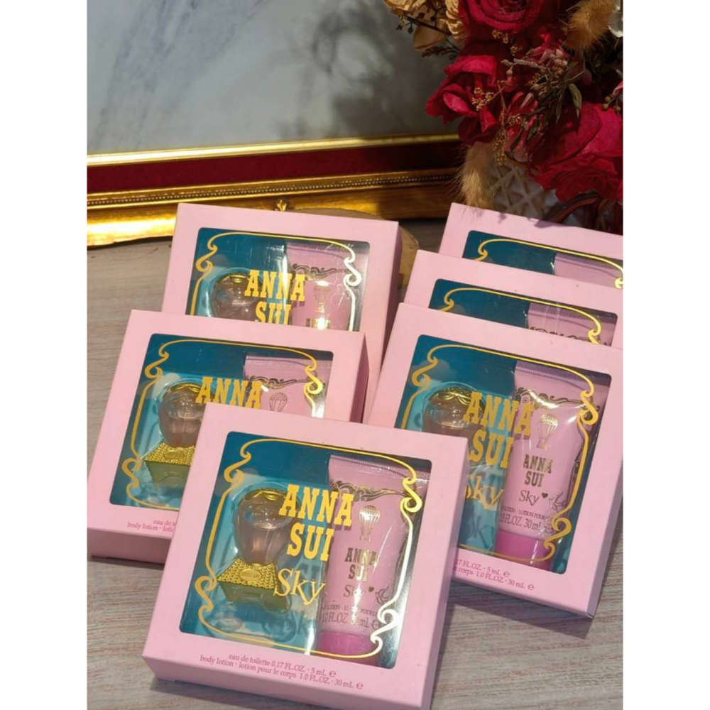 ANNA SUI 安娜蘇 綺幻飛行浪漫香氛組(淡香水5ml+身體乳30ml)-細節圖4