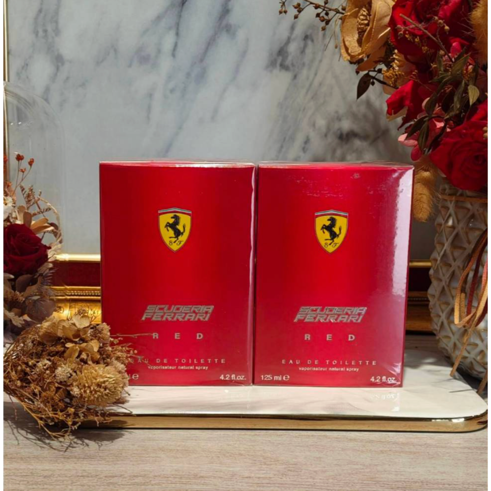 Ferrari Scuderia Red 紅色法拉利男性淡香水125ml-細節圖2