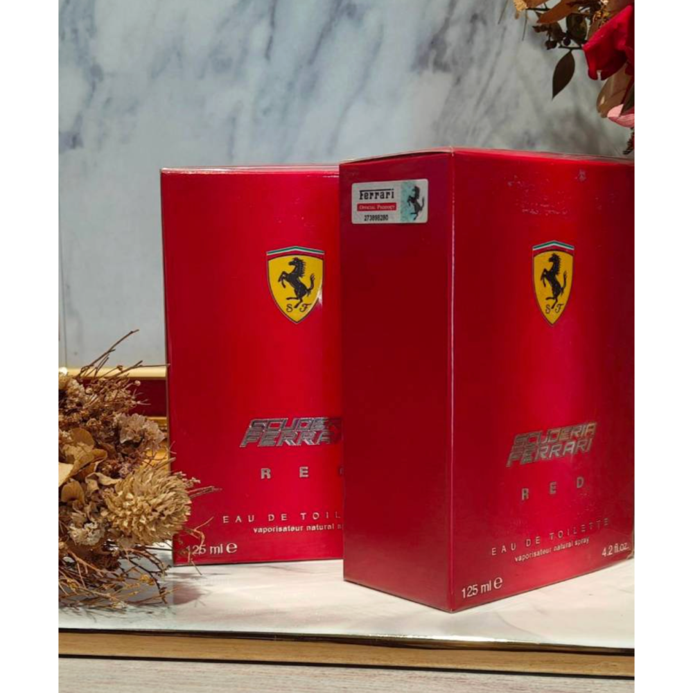Ferrari Scuderia Red 紅色法拉利男性淡香水125ml-細節圖3