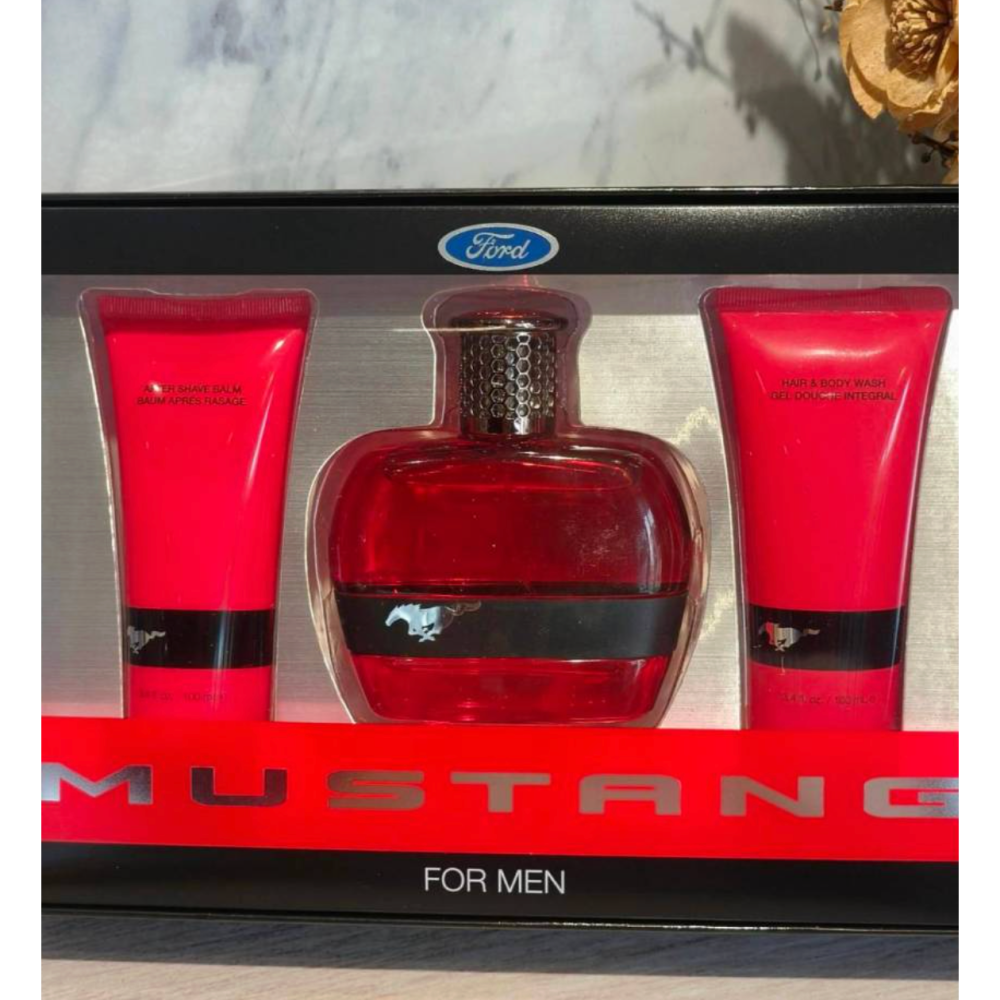 Ford Mustang 福特野馬 美式傳奇經典男性淡香水禮盒-細節圖2