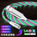 【台灣現貨】日本技術7點觸點流光傳輸線充電線支持5A快充 蘋果Type C安卓 iPhone 磁吸充電線 1m 2m-規格圖6