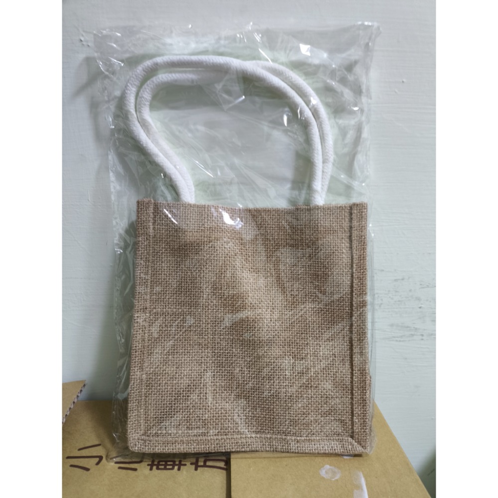 黃麻提袋（小）-細節圖2
