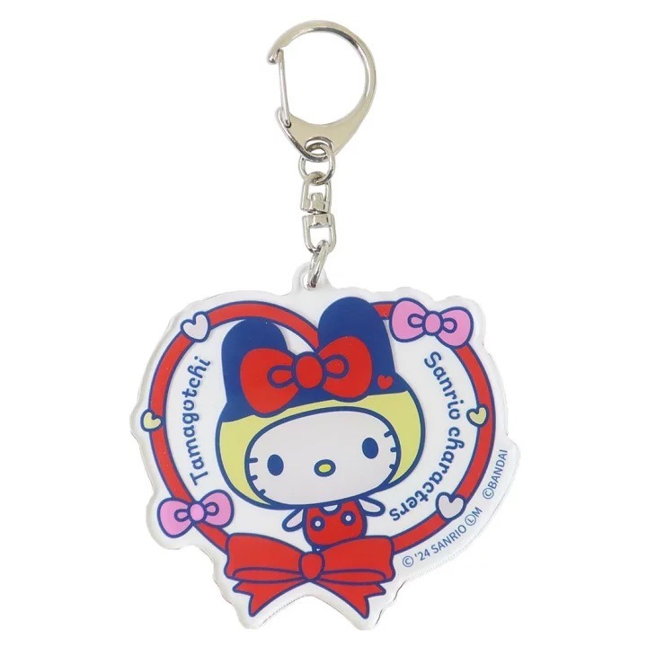 tamagotchi 拓麻歌子 塔麻可吉 Hello Kitty 麻美吉 吊飾 鑰匙圈-規格圖1