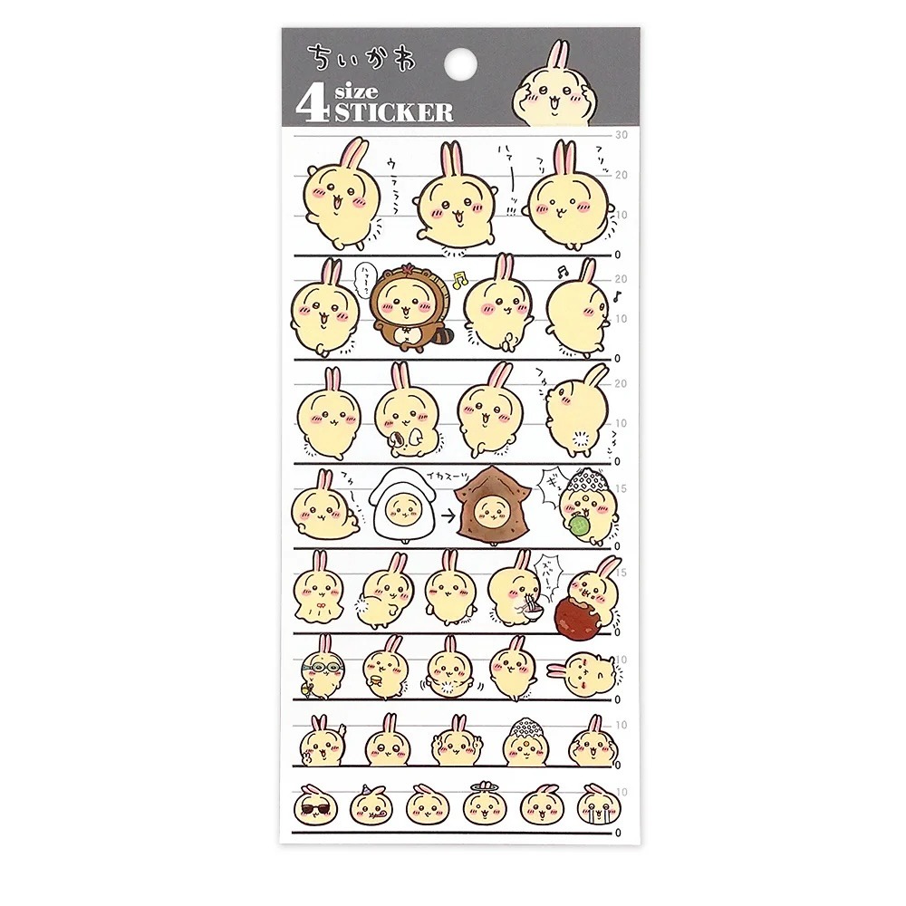 吉伊卡哇 chiikawa 貼紙-規格圖1