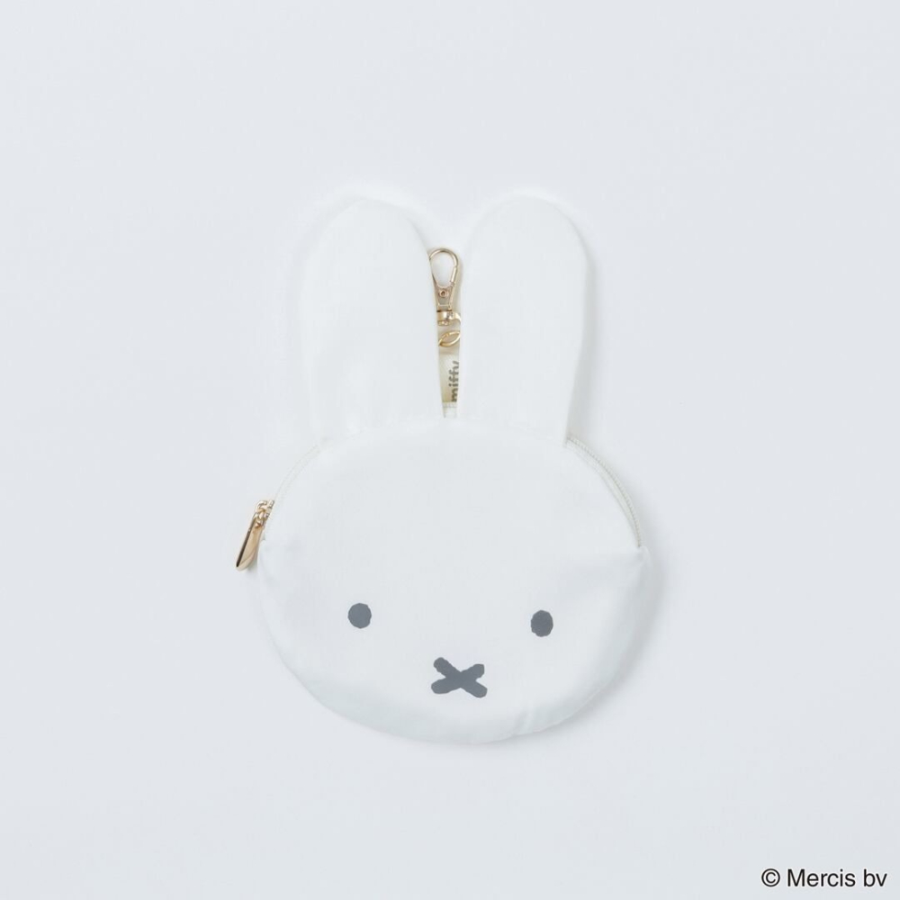 米菲兔 miffy 收納包 大頭造型 收納包 零錢包-細節圖2