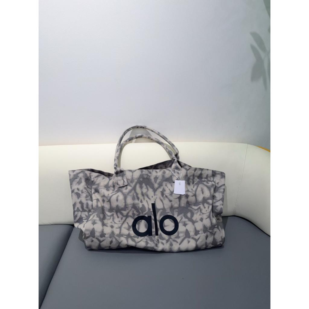 【LUNA-K】alo 時尚流行運動休閒扎染帆布包＊68x36x16cm。B51001-細節圖3