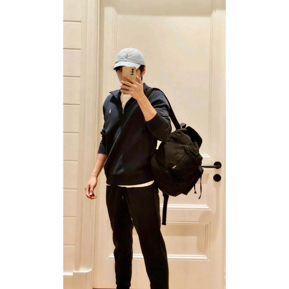 【LUNA-K】Polo Lauren Ralph 25年新款刺繡半拉鍊棉衣 黑色＊S-XL。C50914-細節圖9