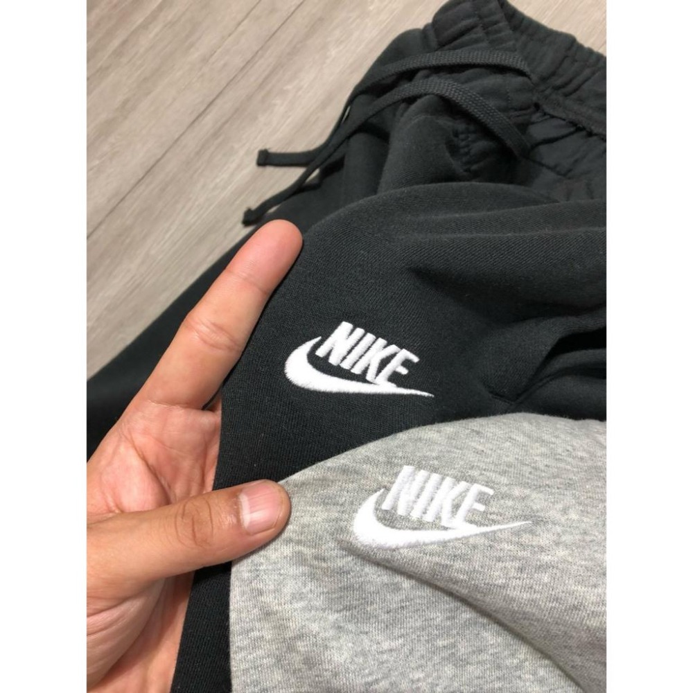 【LUNA-K】Nike 25新款刺繡純棉運動長裙 黑色 灰色＊M-2XL。D51001-細節圖5