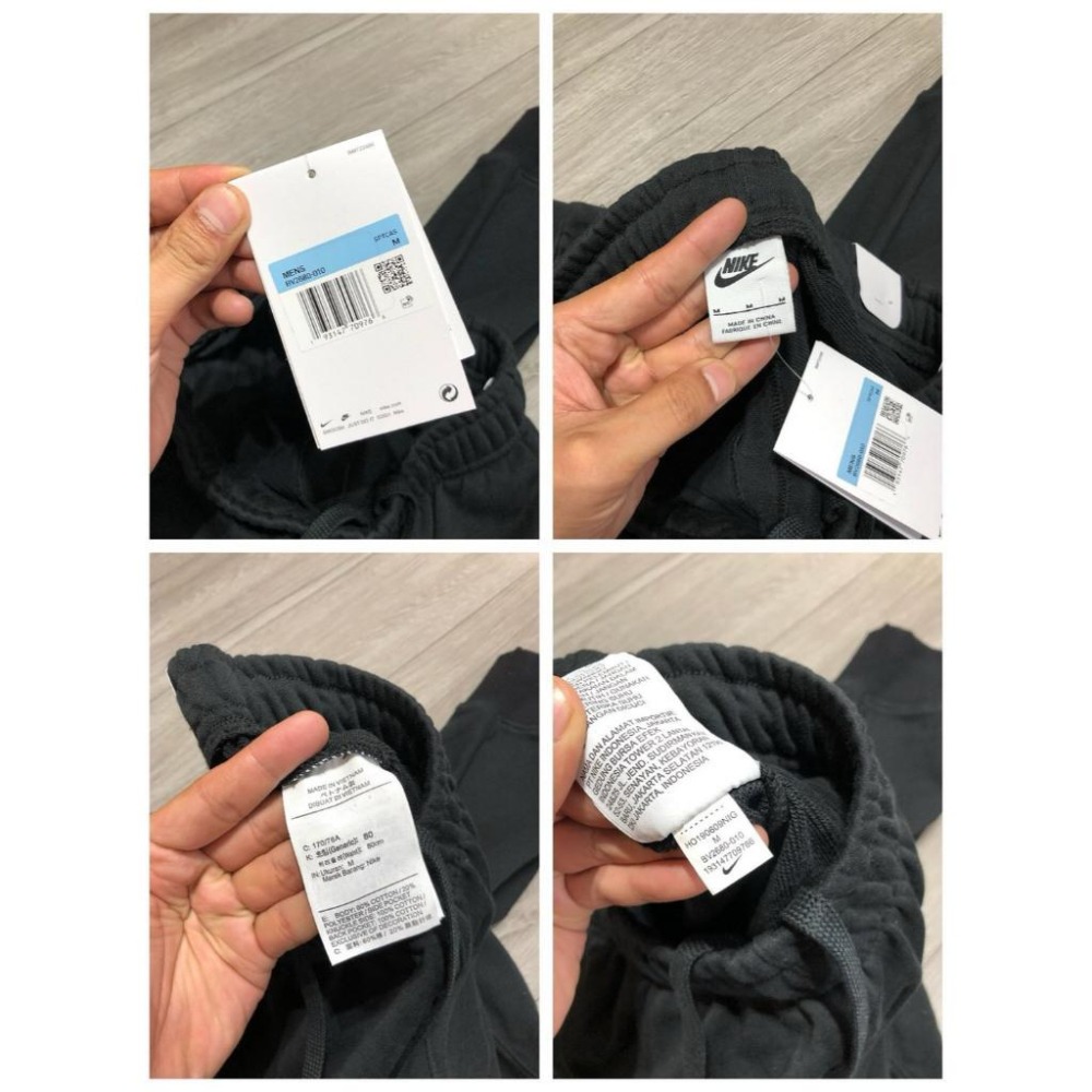 【LUNA-K】Nike 25新款刺繡純棉運動長裙 黑色 灰色＊M-2XL。D51001-細節圖8