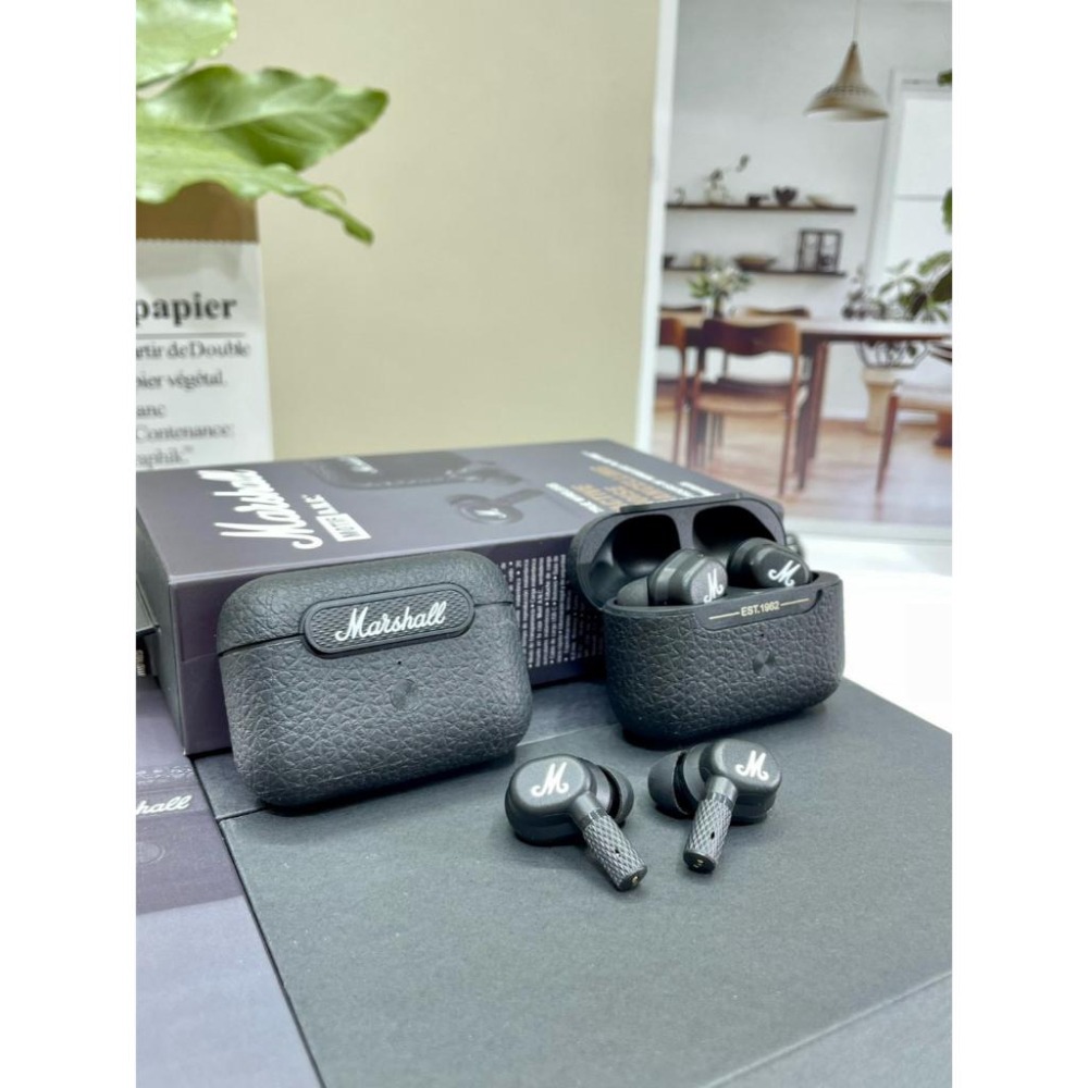 【LUNA-K】Marshall Motif ANC 主動降噪藍芽耳機 黑色。S51004-細節圖4