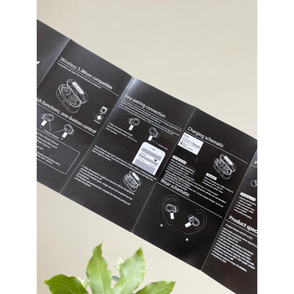 【LUNA-K】Marshall Motif ANC 主動降噪藍芽耳機 黑色。S51004-細節圖8