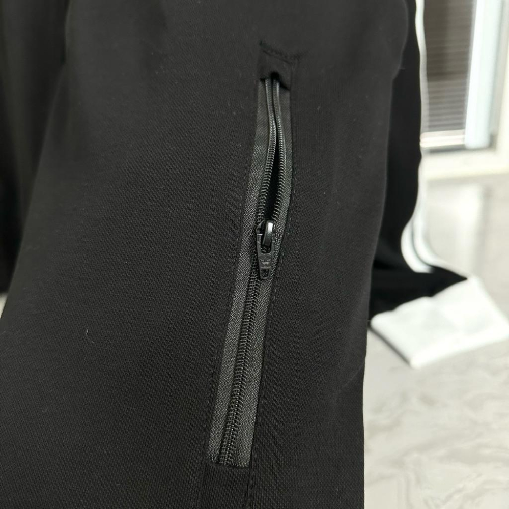 【LUNA-K】adidas 25年初秋新款三葉草立領外套夾克 藍色 黑色＊S-XL。C50818-細節圖6