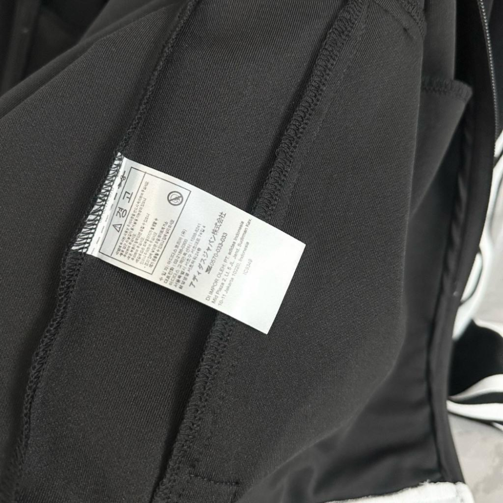 【LUNA-K】adidas 25年初秋新款三葉草立領外套夾克 藍色 黑色＊S-XL。C50818-細節圖8