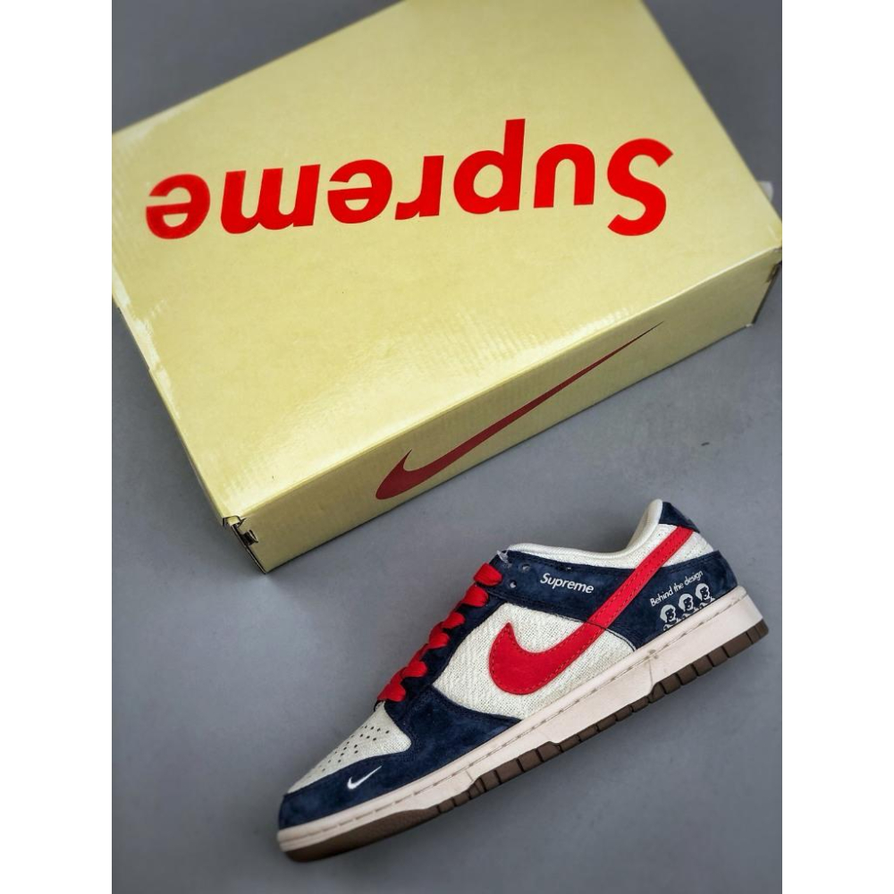 【LUNA-K】Nike SB Dunk Low＂sup＂聯名款白蘭紅低筒慢跑鞋＊US 5.5~11。A50709-細節圖3