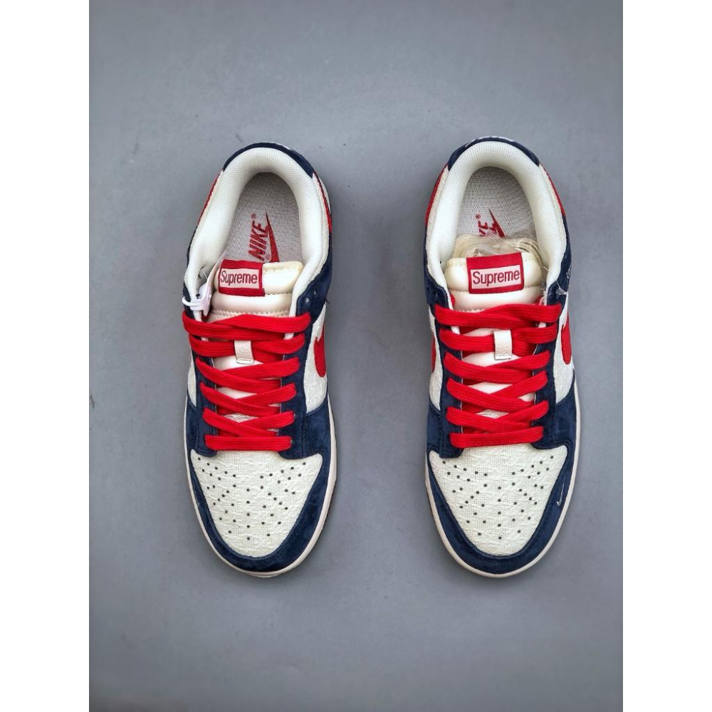 【LUNA-K】Nike SB Dunk Low＂sup＂聯名款白蘭紅低筒慢跑鞋＊US 5.5~11。A50709-細節圖4