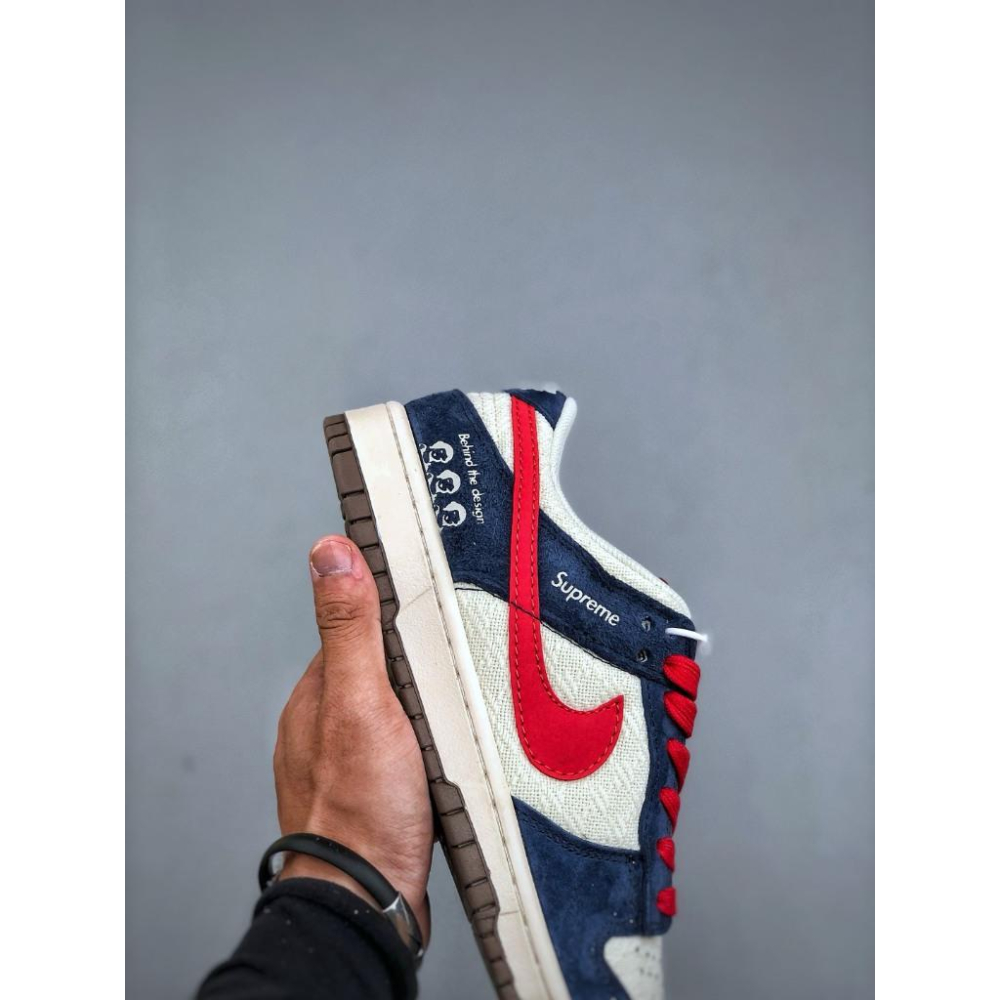 【LUNA-K】Nike SB Dunk Low＂sup＂聯名款白蘭紅低筒慢跑鞋＊US 5.5~11。A50709-細節圖5