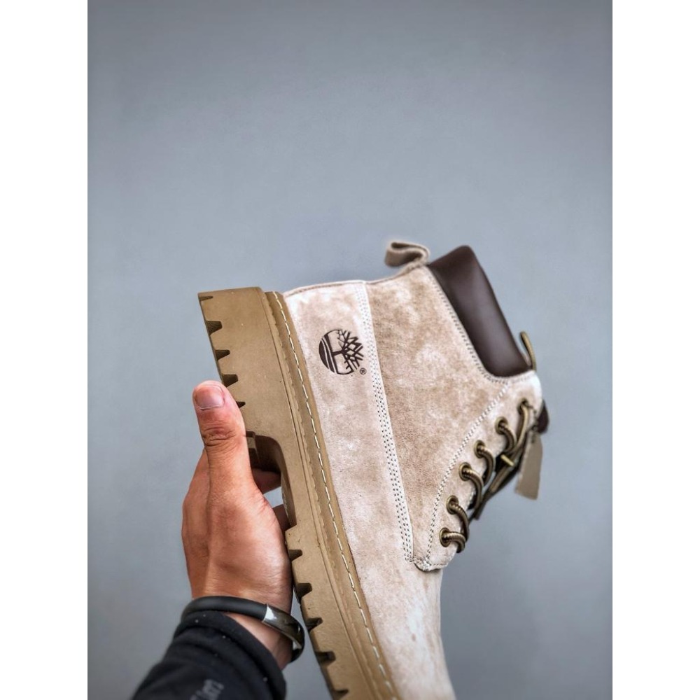 【LUNA-K】Timberland 25年新款細紋牛皮 中筒靴＊EU38~44。A50912-細節圖5