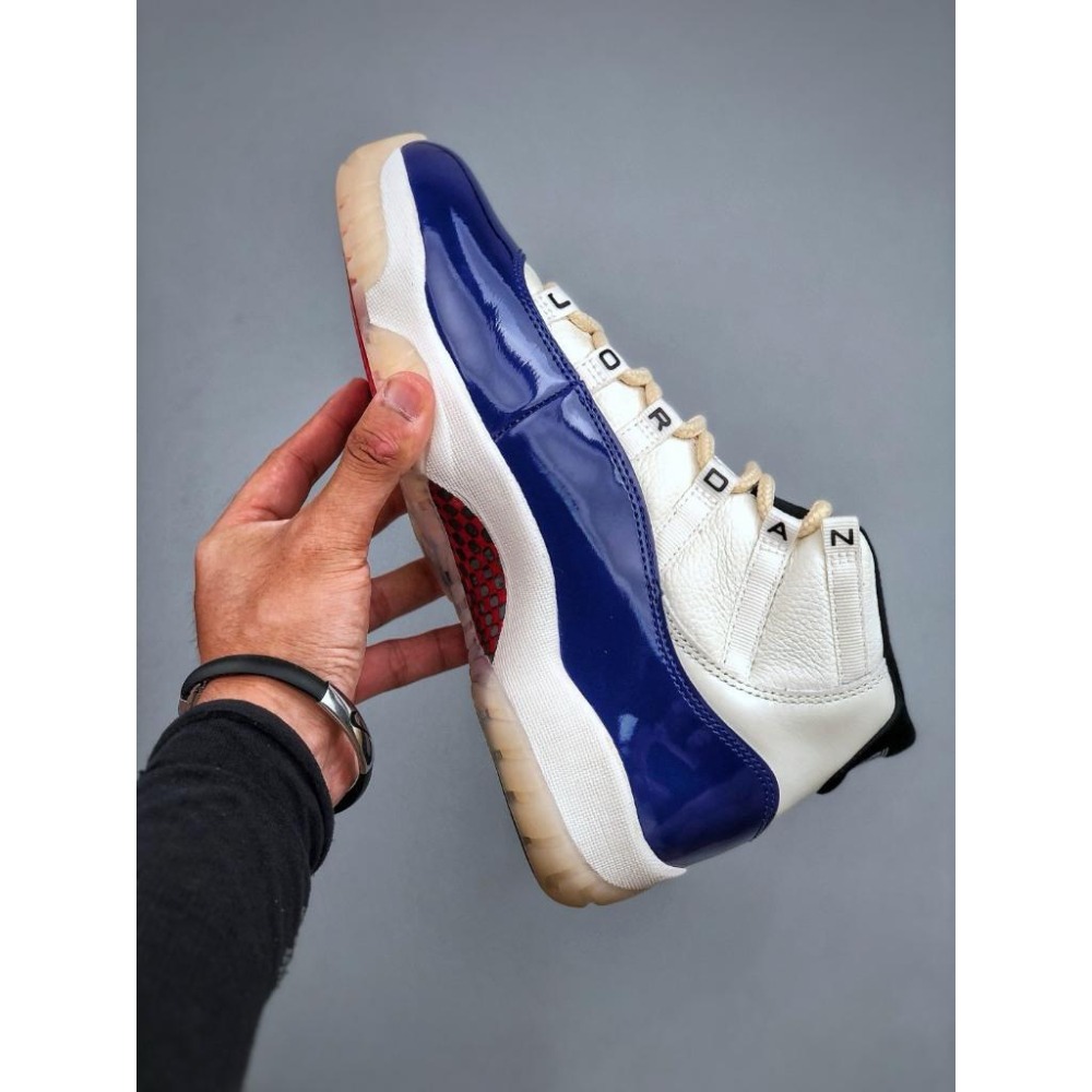 【LUNA-K】Air Jordan 11白藍紅配色籃球鞋＊US 5.5~13.5。A50802-細節圖2
