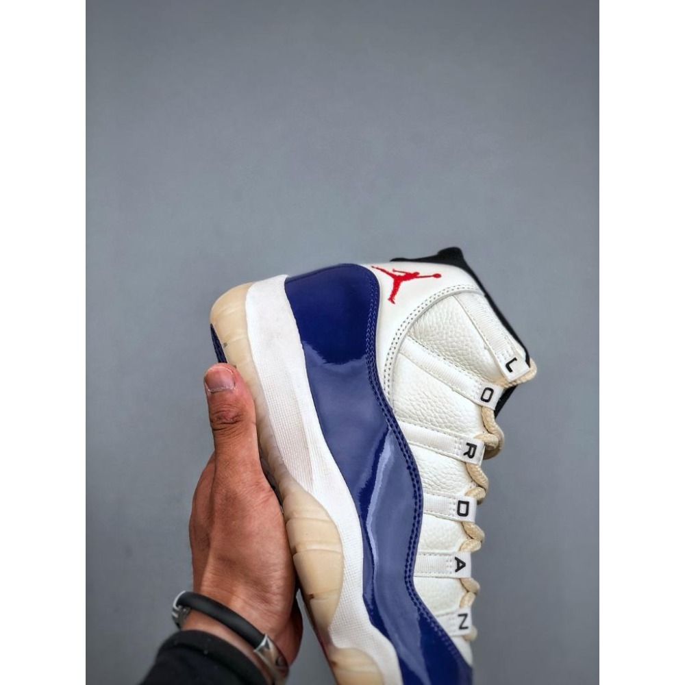 【LUNA-K】Air Jordan 11白藍紅配色籃球鞋＊US 5.5~13.5。A50802-細節圖5