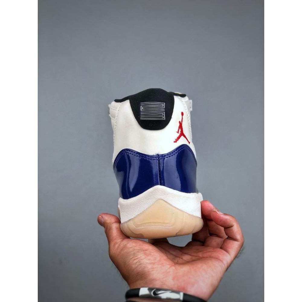 【LUNA-K】Air Jordan 11白藍紅配色籃球鞋＊US 5.5~13.5。A50802-細節圖6