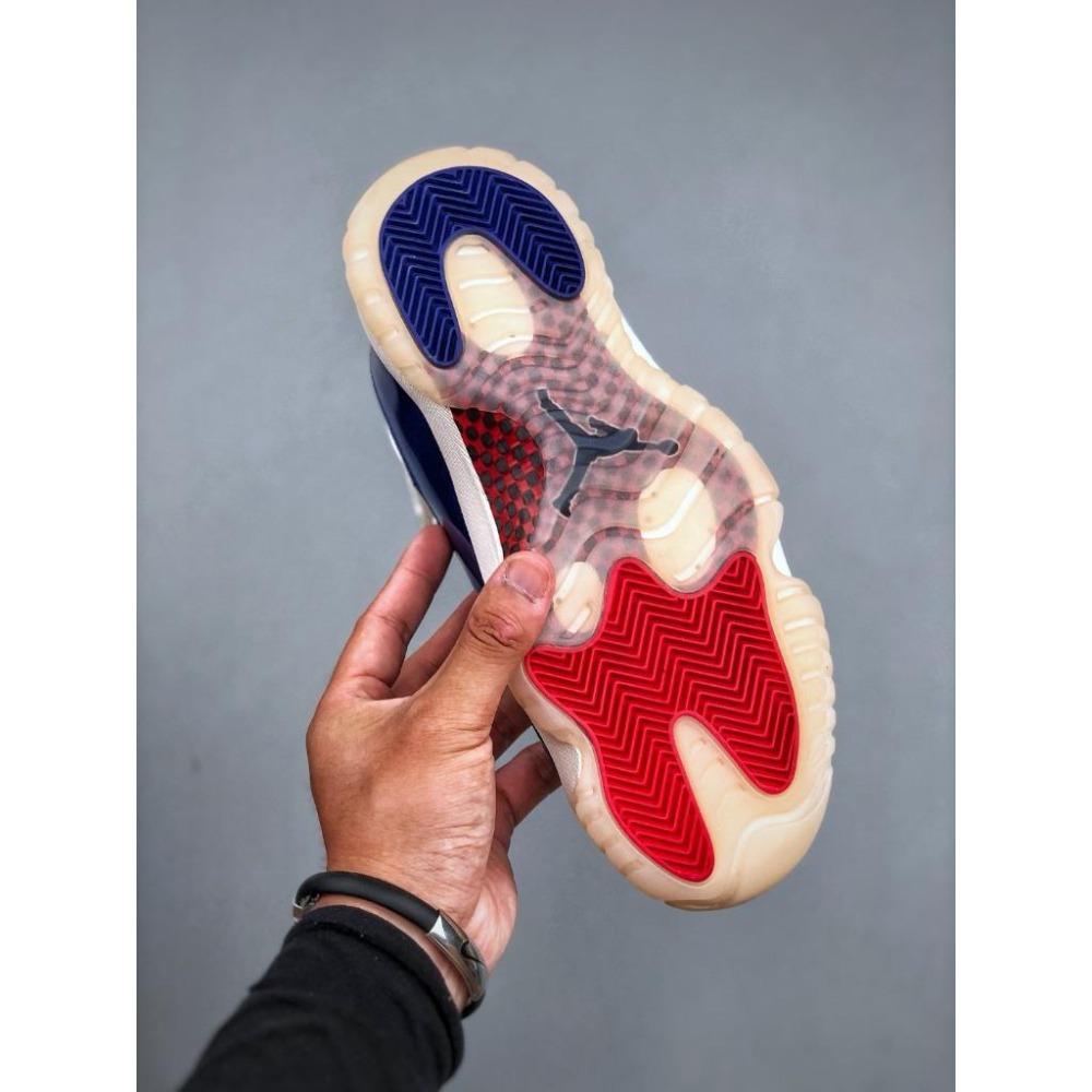 【LUNA-K】Air Jordan 11白藍紅配色籃球鞋＊US 5.5~13.5。A50802-細節圖7