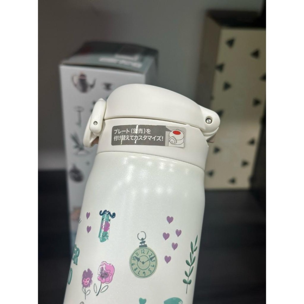 【LUNA-K】THERMOS 膳魔師 愛麗絲夢遊仙境圖紋不銹鋼保溫杯＊500ML。S51002-細節圖4
