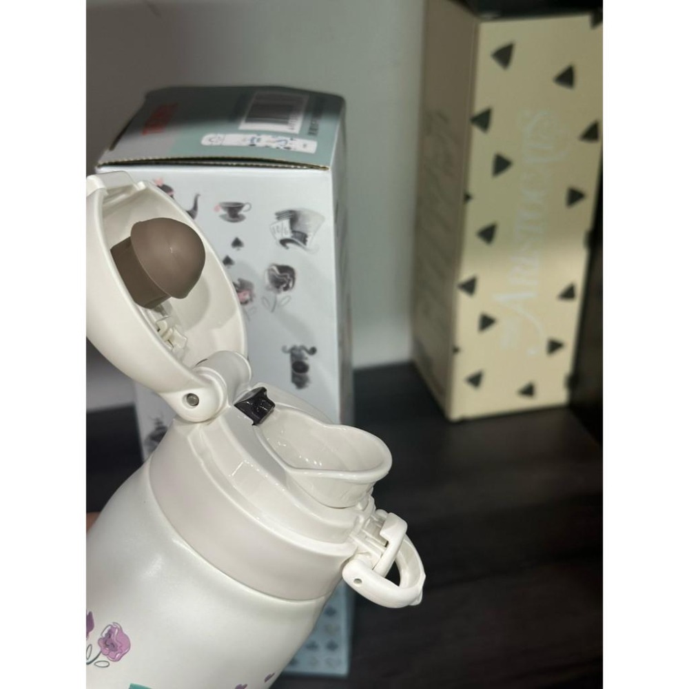 【LUNA-K】THERMOS 膳魔師 愛麗絲夢遊仙境圖紋不銹鋼保溫杯＊500ML。S51002-細節圖6