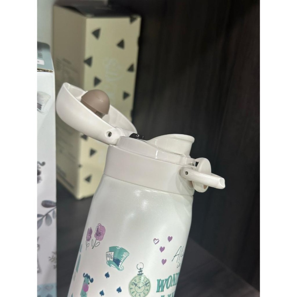 【LUNA-K】THERMOS 膳魔師 愛麗絲夢遊仙境圖紋不銹鋼保溫杯＊500ML。S51002-細節圖7